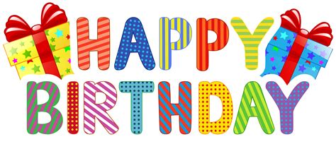 Happy Birthday Transparent PNG Clip Art | Gallery Yopriceville - High-Quality Free Images and ...