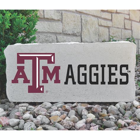 Texas A&M Aggies Decorative Stone Aggies - Large