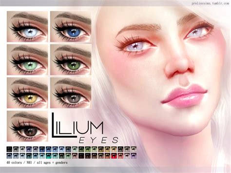 Lilium Eyes N81 by Pralinesims at TSR » Sims 4 Updates