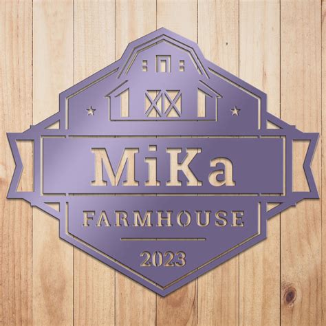 Custom Farmhouse Metal Sign by Craftmysign – Craft My Sign