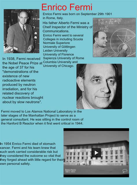 Enrico Fermi Quotes. QuotesGram