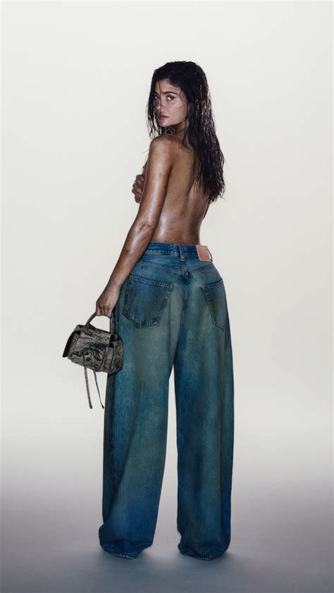 A Stripped-Down, Body-Painted Kylie Jenner Stars in Acne Studios' Fall Campaign - Fashionista