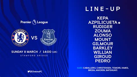 Chelsea lineup vs Everton : r/FantasyPL