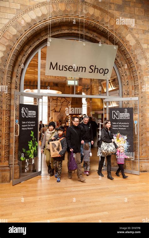 The Museum Shop, Natural History Museum, London UK Stock Photo ...