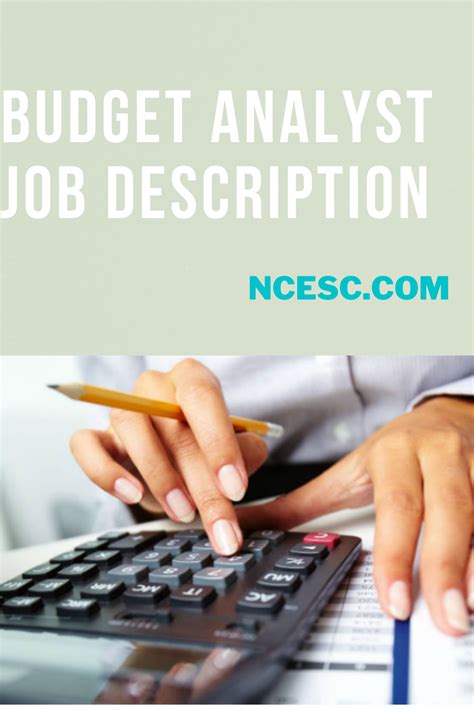 Budget Analyst Job Description – Discovering Employment Paths and ...