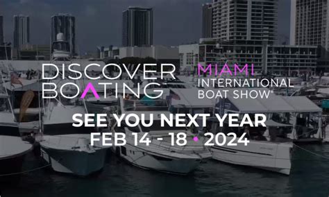 Boat Show Miami 2024 Dates - Jenni Lorilyn