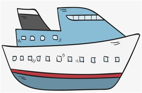 Boat Cruise Ship - Cartoon Cruise Ship Png PNG Image | Transparent PNG Free Download on SeekPNG