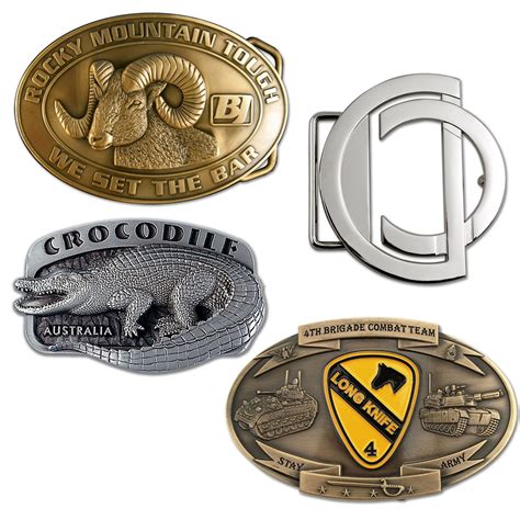 Custom Belt Buckle Promo: Zinc Alloy Custom Belt Buckles