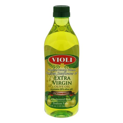 Violi Mediterranean Blend Italian Sunflower & Extra Virgin Olive Oil - Shop Oils at H-E-B