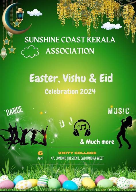 SCKA Easter Vishu and Eid celebration, Unity College, Caloundra West, 6 April 2024 | AllEvents.in