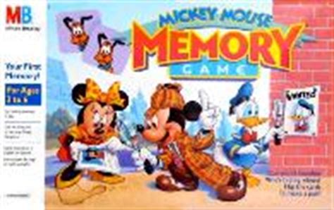 1990 Mickey Mouse Memory game Milton Bradley | Don's Game Closet