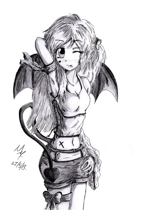 Demon Girl by Shell19 on DeviantArt