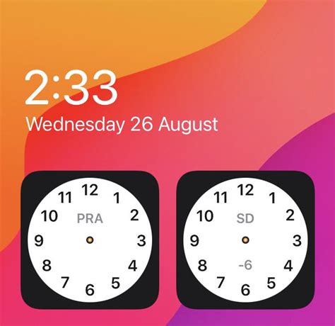 Clock hands missing on iPad. Can we get a complete clock widget for once? [Bug] [DB6] : r/iOSBeta