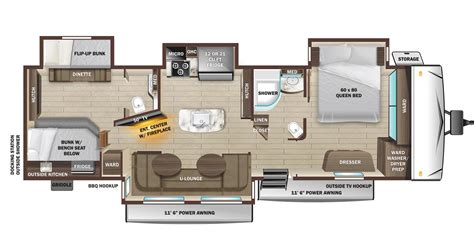 Two Bedroom Travel Trailer Floor Plans | www.resnooze.com