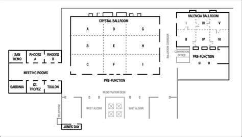 Wedding Event Space Floor Plans at the Renaissance Esmeralda Indian ...