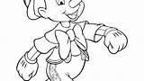 Jiminy Cricket Coloring Pages At GetDrawings  Free Download sketch template
