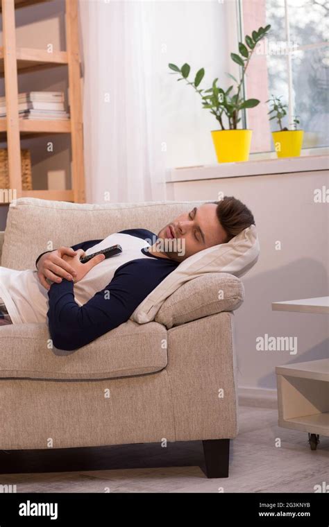 Lazy man couch hi-res stock photography and images - Alamy