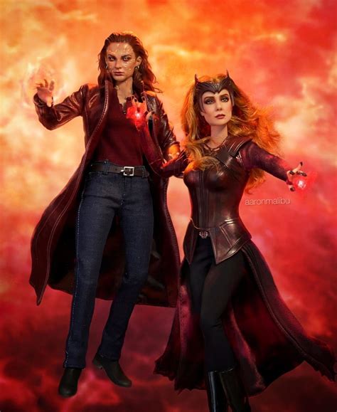 Aaron on Instagram: “Dark Phoenix and the Scarlet Witch —— Jean and ...