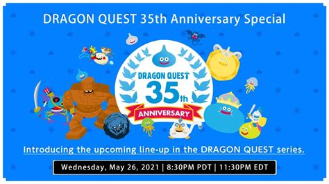 Dragon Quest creator teases Dragon Quest 12 reveal for 35th Anniversary live stream - My ...