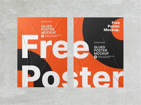 Free Online Wall Poster Mockup Templates And Items — Mockup Zone