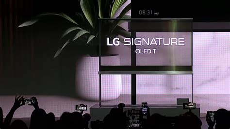 LG's new Signature OLED TV is a see-through spectacle