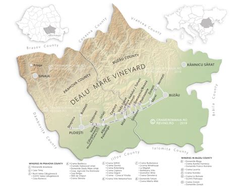 Wine regions of Romania | Wine region map, Wine map, Wine region