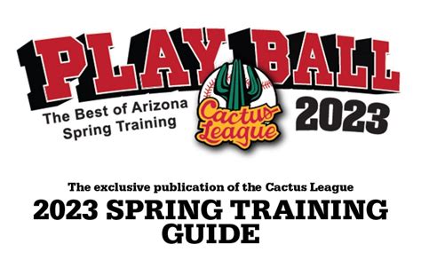 Cactus League Spring Training Stadium Map