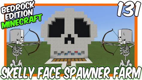 AFK Skull Face Skeleton Farm Bedrock Edition Minecraft Map