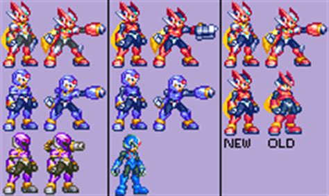 Mega Man ZX Sprite Edits by DavePhillips on DeviantArt