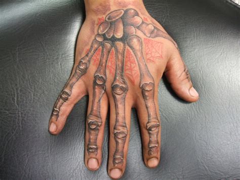 Skeleton Hand tattoo by BodyGraffixTattoo on DeviantArt