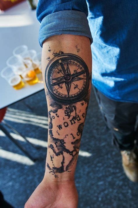 m: not all those who wander are lost | Tumblr | Brujulas tattoo ...