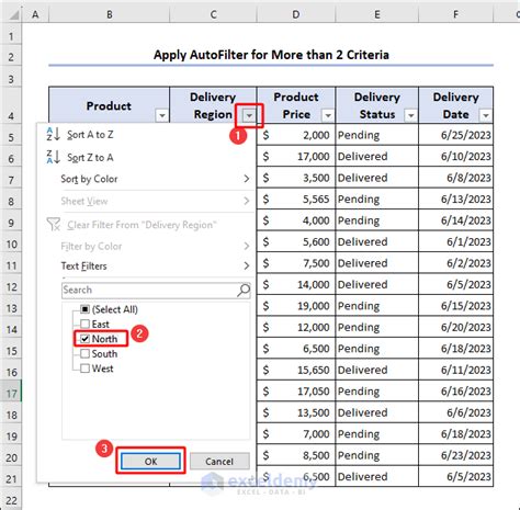 Excel AutoFilter - A Complete Guide - ExcelDemy