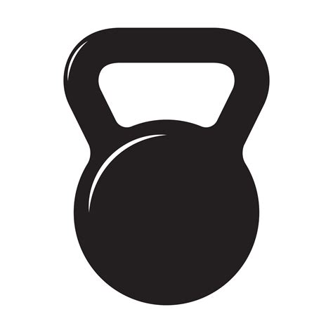 Kettlebell icon vector for graphic design, logo, website, social media ...