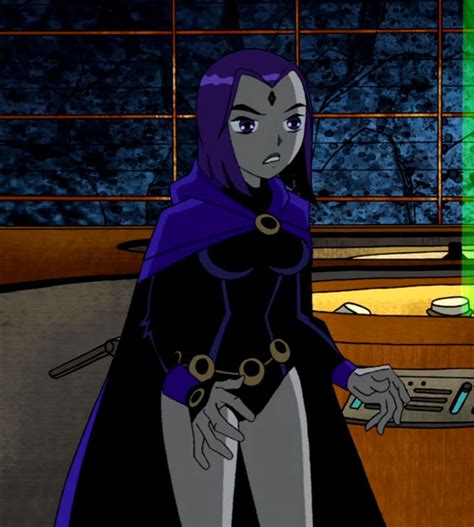 Teen Titans 2003 - Raven (unhooded) 2 by AlphaGodzilla1985 on DeviantArt