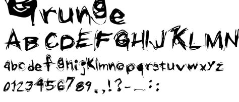 Grunge Free Font Download - Font Supply