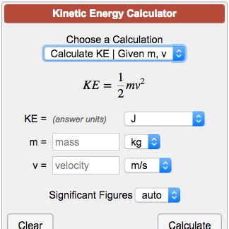 Energy calculator joules - RameezZakeer