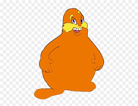 Big Chungus As The Lorax - Cartoon Clipart (#3779071) - PinClipart