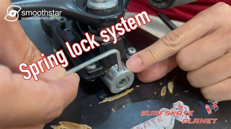 How to work and adjust spring lock system on Smoothstar - YouTube