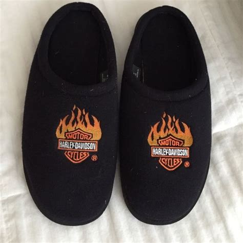 Harley Davidson Men's Slippers! | Harley davidson men, Mens slippers, Harley davidson shoes