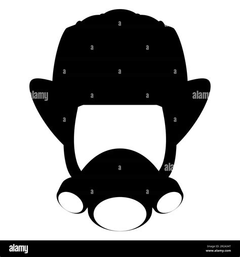 Firefighter Mask silhouette. Helmet of a firefighter. Colorful vector illustration on a white ...