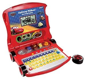 VTech Disney Cars Lightning McQueen Learning Laptop: Amazon.co.uk: Toys ...