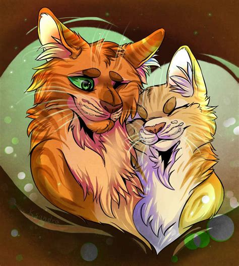 Firestar and Sandstorm | Warriors Amino