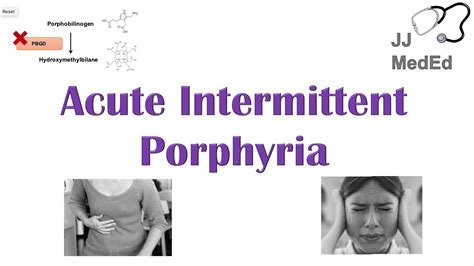 Acute Intermittent Porphyria (AIP) | In-depth Overview of Triggers, Symptoms, Diagnosis ...