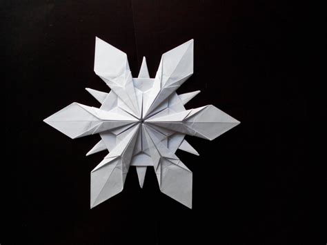 Снежинка оригами (Riccardo Foschi) | Snowflake origami, Origami ...