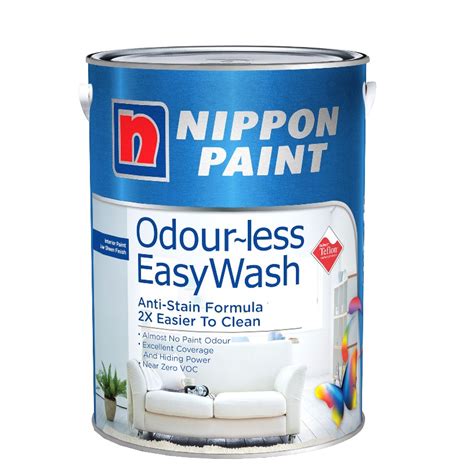 NIPPON PAINT ODOURLESS EASYWASH | INTERIOR PAINTS