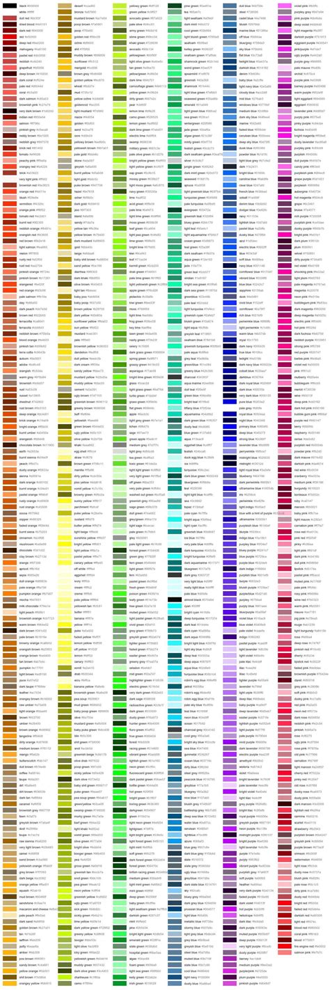 Named colors in matplotlib - Design Corral