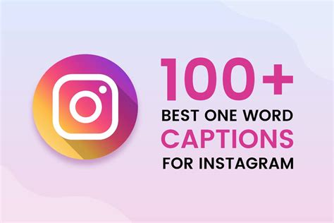 100+ Best One Word Captions for Instagram and Instagram Post Templates | Fotor