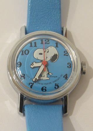 VINTAGE Timex SNOOPY WATCH BLUE- NIB NEVER USED 1958 | #45968660