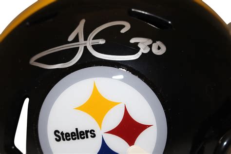 James Connor Autographed/Signed Pittsburgh Steelers Mini Helmet Beckett – Denver Autographs