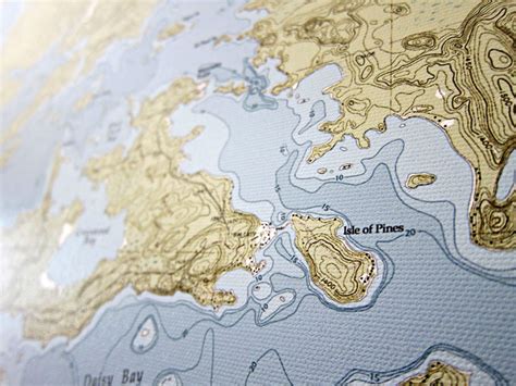 Lake Vermilion Canvas Lake Map standard Quality - Etsy